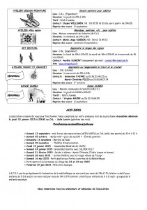 pub ACTIVITES 2014 2015 2