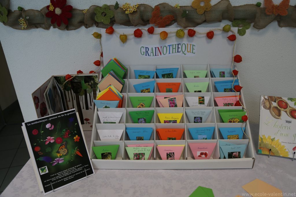 Gainothèque d'Ecole Valentin Grainothèque