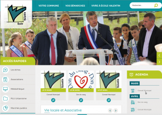 Lire la suite à propos de l’article Rénovation du site de la Mairie d’Ecole Valentin